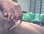 Una giovane nera mostra le tette in cam #14