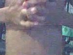 Una giovane nera mostra le tette in cam #18